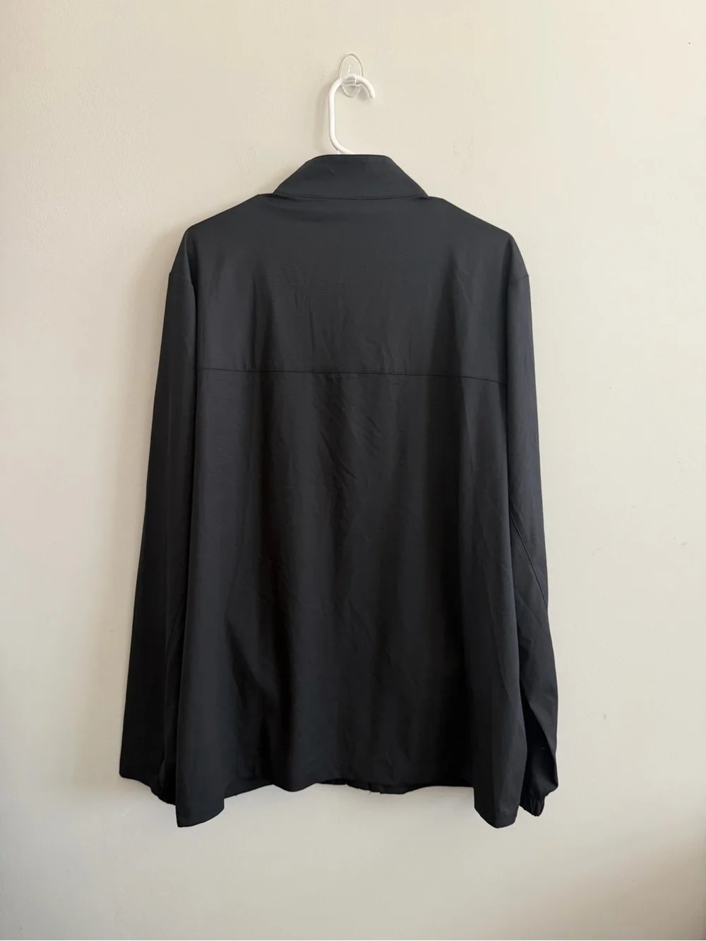 Travis Mathew Black Full-Zip Windbreaker